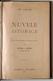 NUVELE ISTORICE de GH. ASACHI , 1915