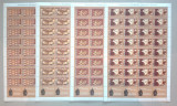 TIMBRE ROM&Acirc;NIA LP1742/2006 Centenar Muzeul Țăranului Rom&acirc;n 4 COLI 32 timbre MNH, Nestampilat