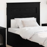 VidaXL Tăblie cap cu headboard Stejar Negru 90 cm Lemn compozit 888142
