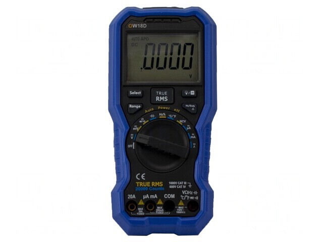 Multimetru Digital LCD True RMS 4,5 Cifre OW18D