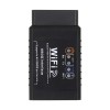 Interfata Diagnoza Auto Techstar OBD2 WiFi, Cip ELM327 v1.5, Torque, Universal, Android/iOS/Windows, CAN OBDII/EOBD, Negru