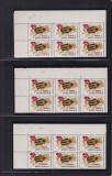 ROMANIA 2000 LP 1516 INSECTE SUPRATIPAR BLOCURI DE 6 TIMBRE MNH, Nestampilat