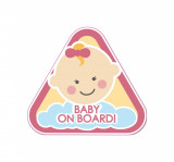 Abtibild &amp;quot;BABY ON BOARD&amp;quot; Cod: TAG 045 / T2 Automotive TrustedCars, Oem