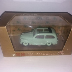 Macheta Fiat 500 C sports Belvedere 1951-1955 scara 1:43 BRUMM