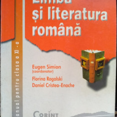 Limba și literatura română manual pentru clasa a XI-a