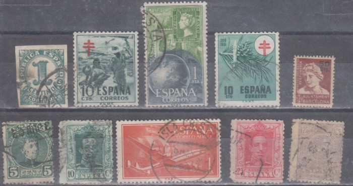 M2 - R1 6 - TIMBRE FOARTE VECHI - SPANIA SI COLONII