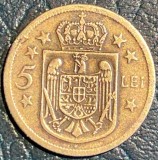 ROMANIA REGAT 5 LEI 1930(HEATON and SONS)/ SE VINDE PIESA DIN POZE