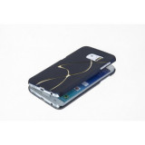 Husa Capac COCO S-Line Samsung G900 Galaxy S5 Blue, Plastic