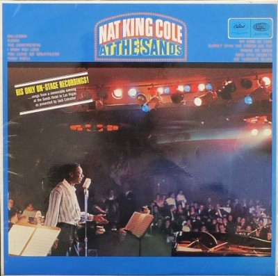 Vinil LP Nat King Cole &amp;lrm;&amp;ndash; At The Sands (VG+) foto