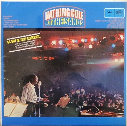 Vinil LP Nat King Cole &lrm;&ndash; At The Sands (VG+)