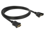 Cablu HDMI DELOCK 1m 28AWG Negru Soclu Ambele Părți 85466