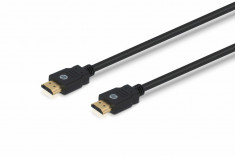 Cablu HDMI tata - HDMI tata 1m negru, HP foto
