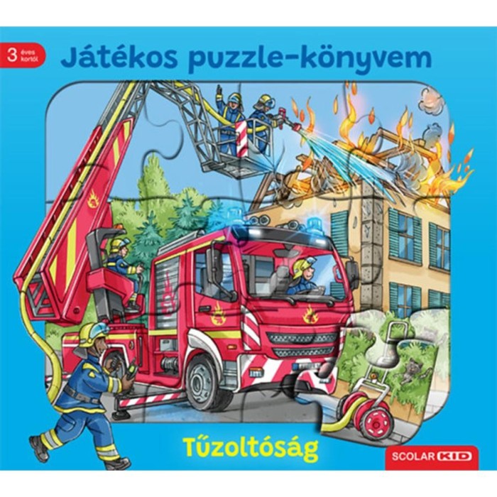 J&aacute;t&eacute;kos puzzle-k&ouml;nyvem: Tűzolt&oacute;s&aacute;g - Steffi Korda