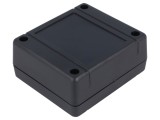 Carcasă universală ABS neagră IP54 79x89x38 mm