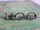 Emblema din bronz de la Dacia 1100 / de colectie !