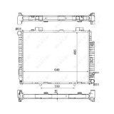 Radiator racire motor Nrf 58159