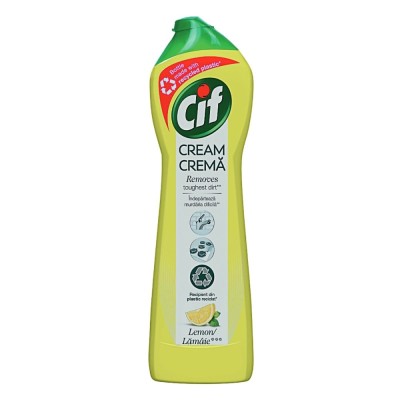 Cif Cream Lemon, solutie curatat universala crema, 250ml foto