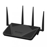 ROUTER SYNOLOGY , wireless, 2600 Mbps, port LAN 10/100/1000 x 4, port WAN 10/100/1000 x 3, antena interna x 4, &quot;RT2600ac&quot; (timbru verde 0.8 lei)