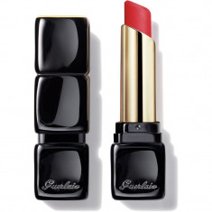 GUERLAIN KissKiss Tender Matte ruj cu persistență îndelungată cu efect mat culoare 885 Gentle Coral 3.5 g