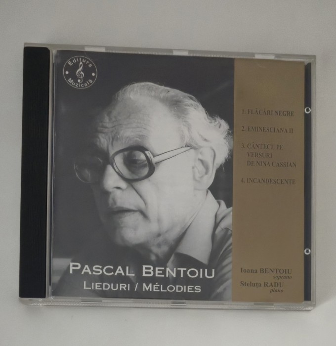 Cd Audio Pascal Bentoiu Lieduri Cd rar