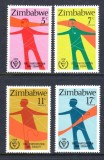 Zimbabwe 1981 - Anul persoanelor cu dizabilități, serie neuzata
