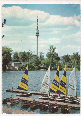 AT1 -Carte Postala-AUSTRIA-Viena, Alte Donau , circulata 1967 foto
