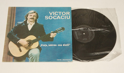 Victor Socaciu - Viata, iubirea cea dintii (dintai) vinyl LP nou foto