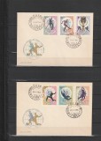 RO - FDC - CAMPIONATUL MONDIAL DE FOTBAL ( LP 627 ) 1966 ( 2 DIN 2 )