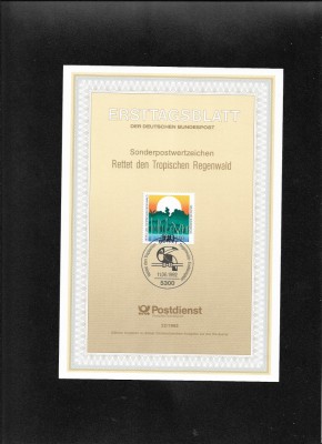 Germania FDC 22.1992 foto