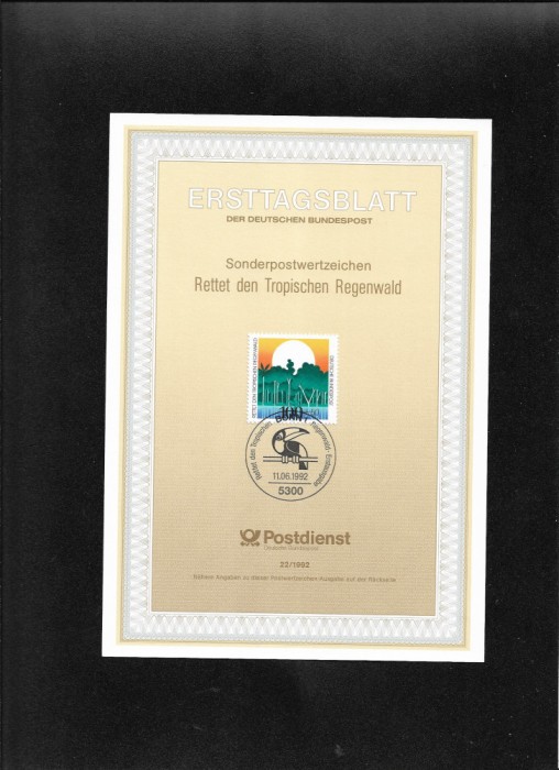 Germania FDC 22.1992