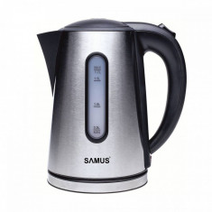 Fierbator Samus Prestige 2200W 1.7l Inox / Negru foto