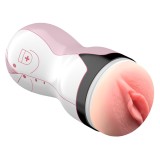 Masturbator Realist B-Series Fox Natural 17 cm TPE Cyberskin, ABS Carcasa, Rezistent Apa