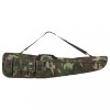 Geantă pușcă vidaXL, 135cm, Oxford 600D, Camuflaj Verde, Curea Umăr, 4 Buzunare, Accesorii V&acirc;nătoare, Transport Sigur