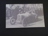 Automobil de Cursă cu Mulțime de Spectatori - Carte Poștală Franța ,Necirculată, Necirculata, Printata