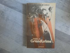 Familia Grandissime de George W.Cable