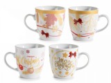 Cumpara ieftin Set 4 cani Craciun 5.5x6 cm