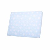 Perna inclinata antisufocare, Air Comfort, 60 x 45 x 9 cm, husa detasabila si lavabila, Stars Blue