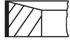 MAHLE 022 13 N0 Set segmenti piston