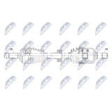 Planetara Honda Civic 1.6i-Dtec 2013-2016, Stanga, CV Manuala, 44306-TA9-E01