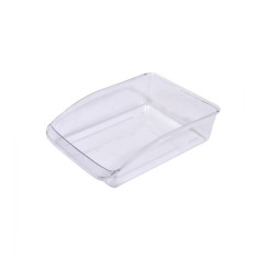 Set 2 recipiente pentru frigider, transparente, 31x22.5x7 cm foto
