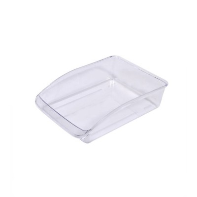 Set 2 recipiente pentru frigider, transparente, 31x22.5x7 cm foto