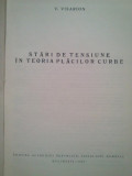 V. Visarion - Stari de tensiune in teoria placilor curbe (1967)