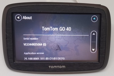 GPS TomTom Go 40 foto