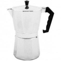 Expresor cafea manual pentru aragaz,din aluminiu,capacitate 12 cesti