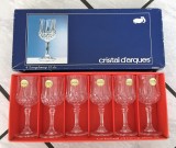 Set pahare - Longchamp - Cristal- 6 persoane - cutie originală - Noi !, Decorative