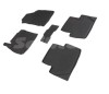 Covorase Cauciuc Premium Stil Tavita Ford Fiesta VII 2017-2023, Negru, Fara Miros