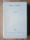 Ion Vinea - Opere vol. III. Lunatecii (roman) (ed. Elena Zaharia Filipaș; 1997)