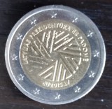 Moneda Letonia - 2 Euro 2015 - Președinția CE, Europa