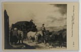 TARG RUSESC , tablou de I. KLEIN , PINACOTECA MUNICIPIULUI BUCURESTI , REPRODUCERE PE CARTE POSTALA