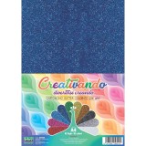 Carton colorat asortat 10 culori cu glitter, A4, 21 x 29.7 cm, 160 g/m2
